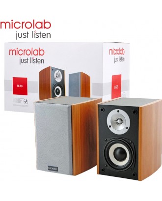 MICROLAB B73 WOODEN SPEAKER